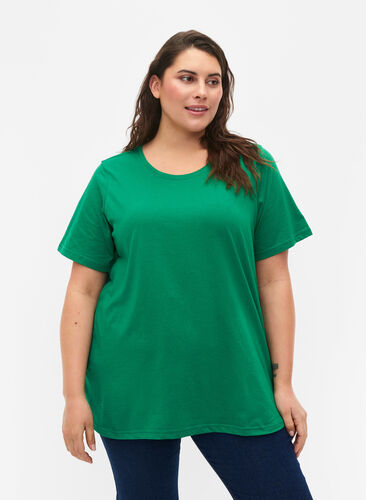 FLASH - T-shirt met ronde hals, Jolly Green, Model image number 0
