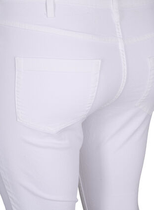 super slim fit Amy jeans met hoge taille, White, Packshot image number 3
