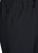 Losse broek met hoge taille en zakken, Zwart, Packshot image number 2