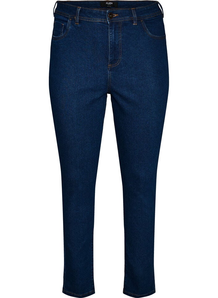 Jeans met super slanke pasvorm, Blauw, Packshot image number 0