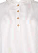 Tuniek van viscose met korte mouwen en capuchon, White Natural Stripe, Packshot image number 2