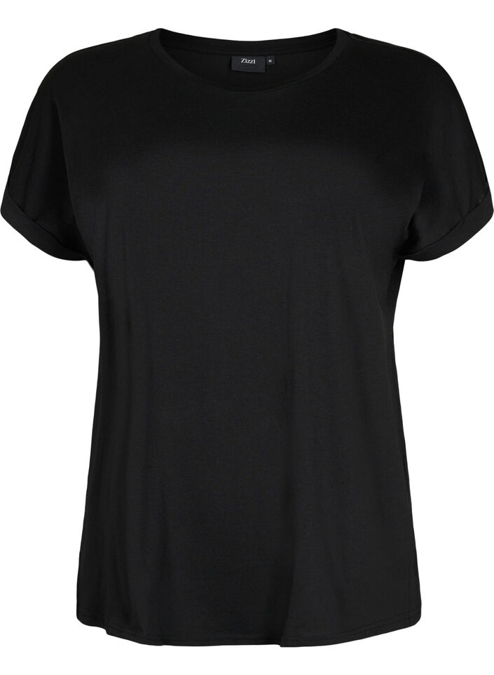 2-pack T-shirts met korte mouwen, Groen, Packshot image number 3