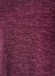 Jersey blouse met V-hals en lange mouwen, Donker Bordeaux, Packshot image number 2
