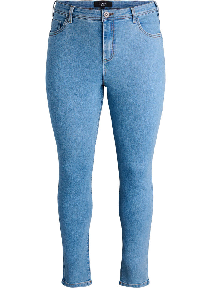 FLASH - Jeans met super slanke pasvorm, Blauw, Packshot image number 0