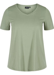 Basic t-shirt, Agave Green
