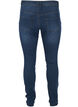 Extra slim fit Amy jeans met hoge taille, Blauw, Packshot image number 1