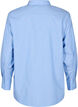 Losse shirt met lange mouwen en strepen, Blauw, Packshot image number 1