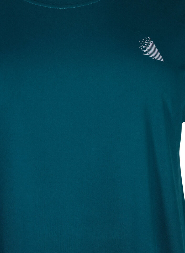 Trainings T-shirt met korte mouwen, Groen, Packshot image number 2