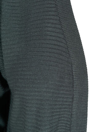 Gebreid vest met patroon, Dark Slate, Packshot image number 2