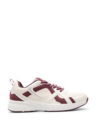 Sportieve sneakers met mesh, Rood