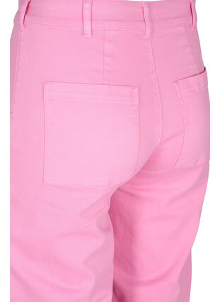 Flared jeans met high waist, Pink, Packshot image number 3