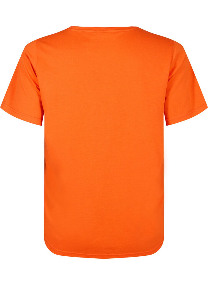 FLASH - T-shirt met motief, Orange.com, Packshot image number 1