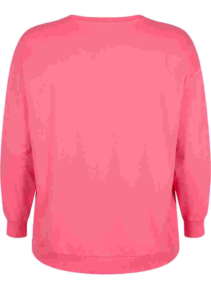 Katoenen sweatshirt met tekstopdruk, Hot P. w. Lesuire S., Packshot image number 1
