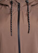 Regenjas met zakken en capuchon, Bruin, Packshot image number 2