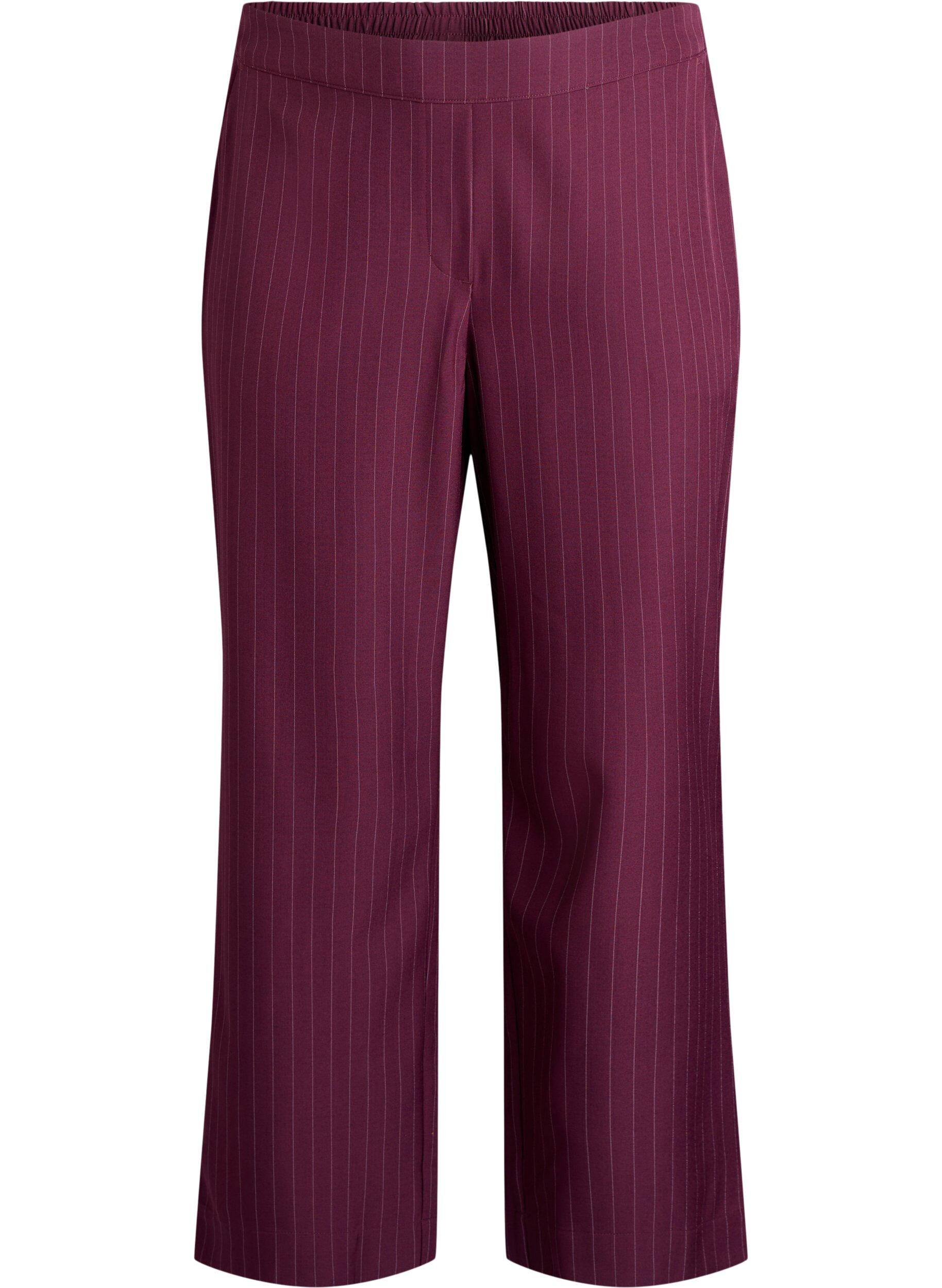 ZizziLosse broek met zakken, Rood, Packshot image number 0