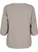 Blouse met 3/4 mouwen, Beige, Packshot image number 1