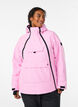 Functionele ski-anorak met capuchon, Roze, Model image number 0