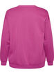 Sweatshirt met tekst print, Paars, Packshot image number 1