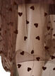 Midi-tule rok met hartjes, Bruin, Packshot image number 3