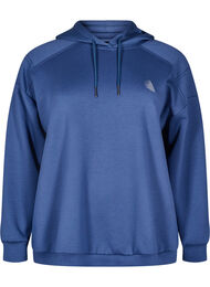 Sportieve hoodie, Vintage Indigo