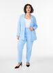 Broek met zakken en rechte pijpen, Blauw, Model image number 0