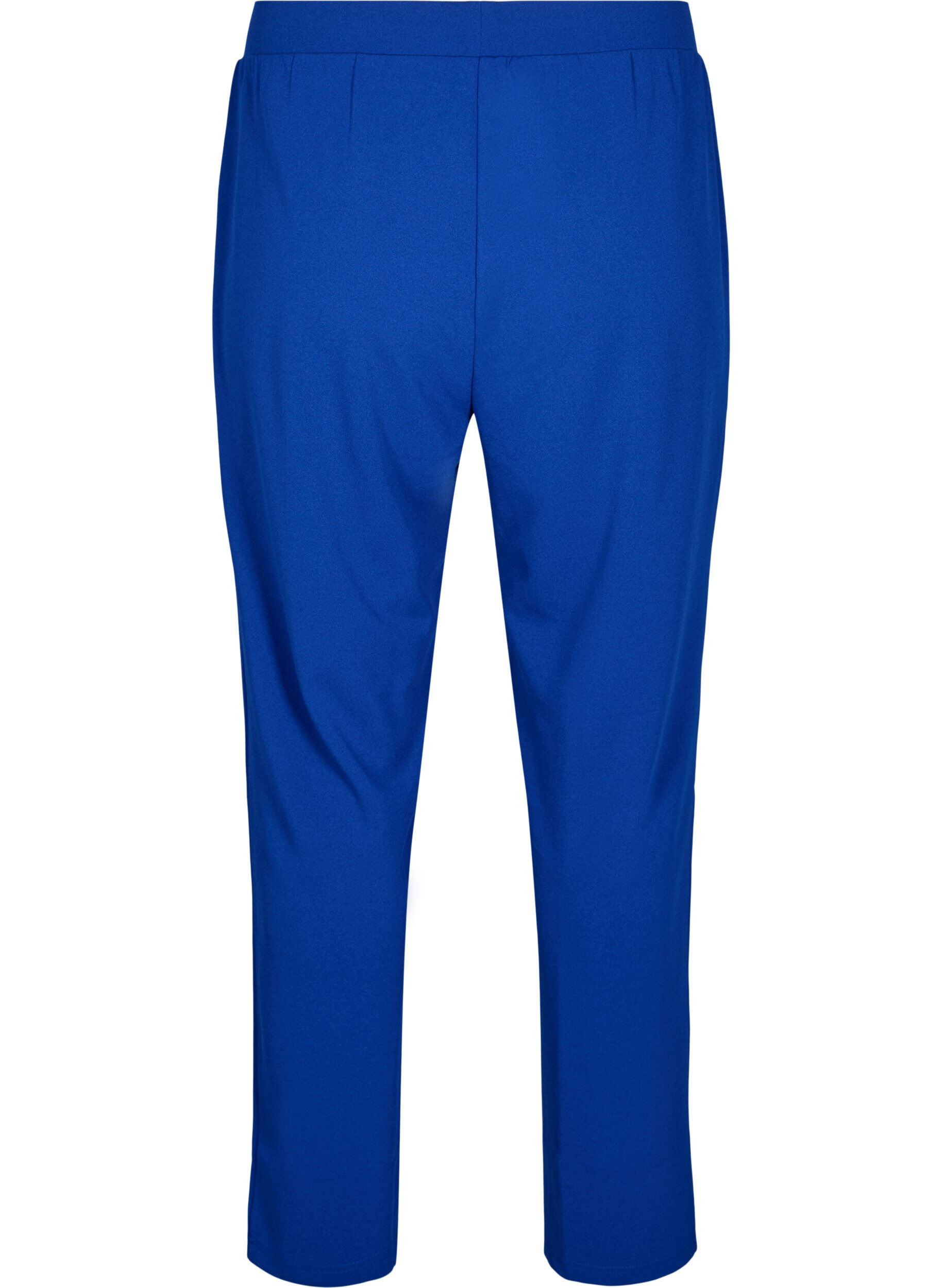 Zizzi FLASH - Broek met rechte pasvorm, Blauw, Packshot image number 1