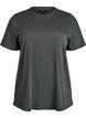 Basic katoenen T-shirt met ronde hals, Groen, Packshot image number 0