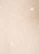Gebreide blouse met kleine geborduurde motieven, Beige, Packshot image number 2
