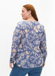 FLASH - Blouse met lange mouwen en print, Delft AOP, Model image number 1