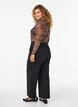 Losse broek met zakken, Zwart, Model image number 1