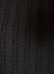 Jersey blouse met structuur en ballonsilhouet, Zwart, Packshot image number 2