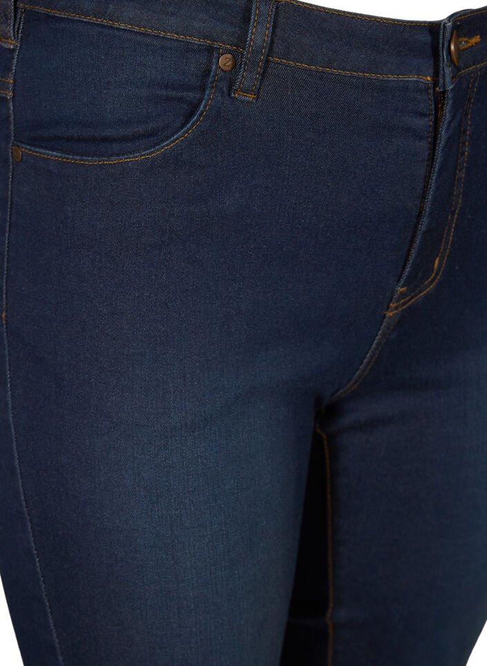 Slim fit Emily capri jeans, Blauw, Packshot image number 2