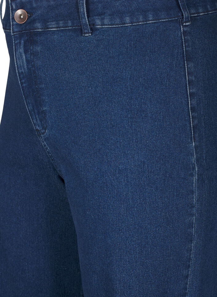 Jeans met wijde pijpen, Blauw, Packshot image number 2