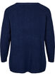 Gebreide blouse met ronde hals, Naval Academy Mel., Packshot image number 1