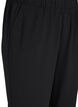 Flared broek met elastiek in de taille, Zwart, Packshot image number 2
