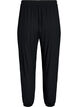 Jersey balloonbroek met hoge taille, Zwart, Packshot image number 1