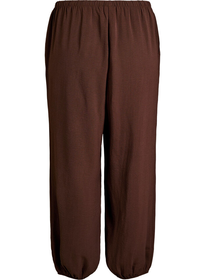 Ballonbroek met hoge taille, Bruin, Packshot image number 1