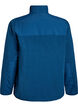 Fleecejack met hoge kraag en zakken, Blauw, Packshot image number 1
