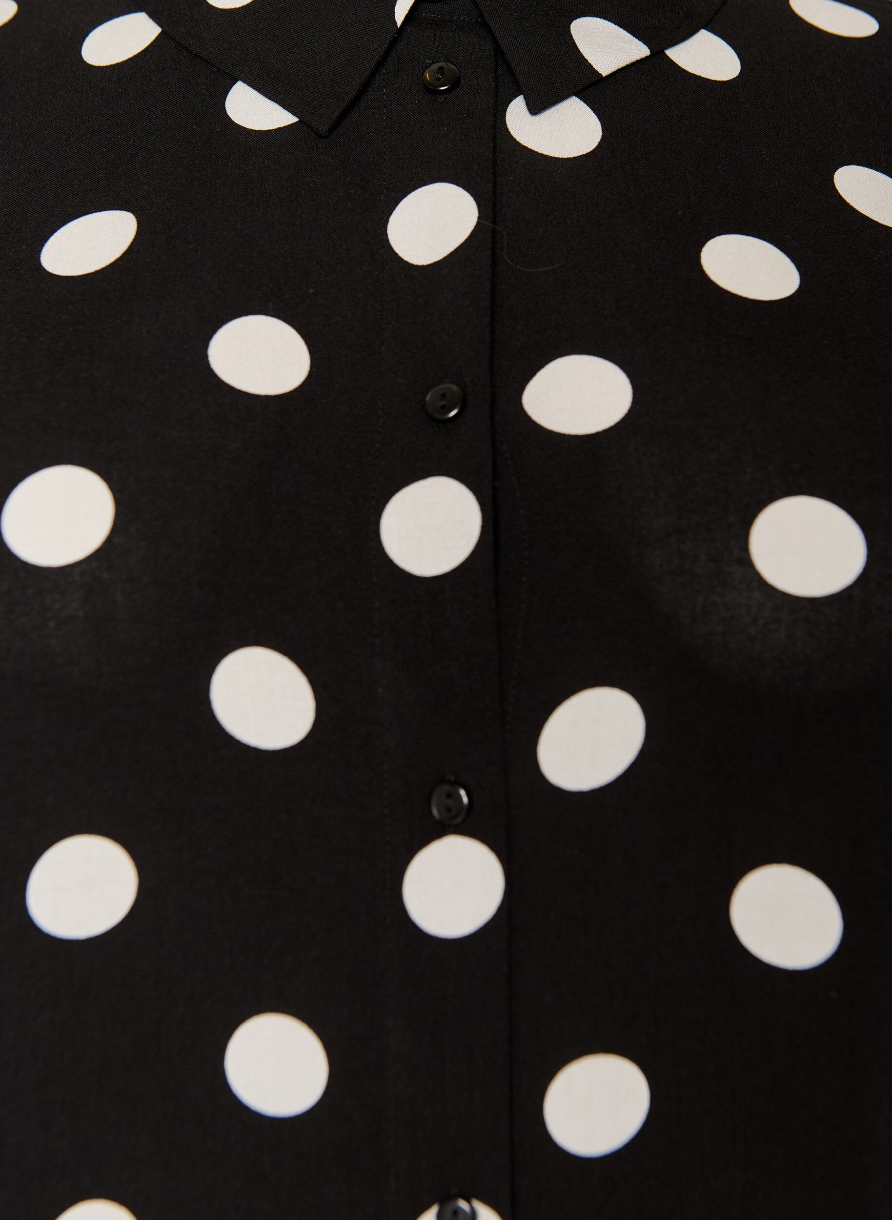 Zizzi Losvallend lang shirt van viscose, Vanille, Packshot image number 2