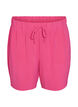 Korte broek met zakken en elastische tailleband, Roze, Packshot image number 0