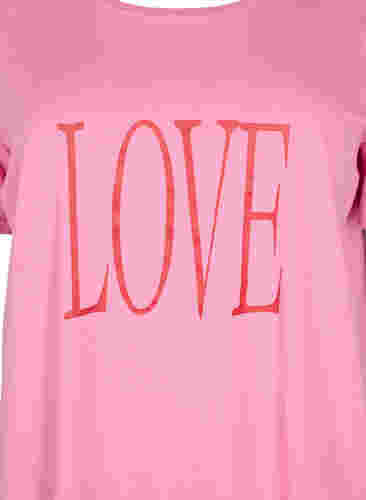 Oversized t-shirt met print, Rosebloom W. Love, Packshot image number 2