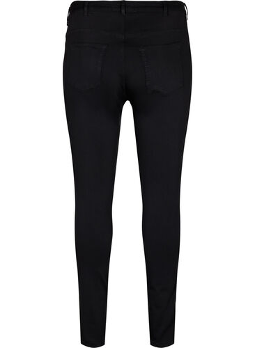 Stay black Amy jeans met hoge taille, Black, Packshot image number 1