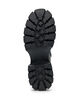 Lange laars in imitatieleer met een grove zool, Zwart, Packshot image number 4