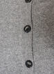 Cardigan met knopen en een ronde voorkant, Grijs, Packshot image number 2