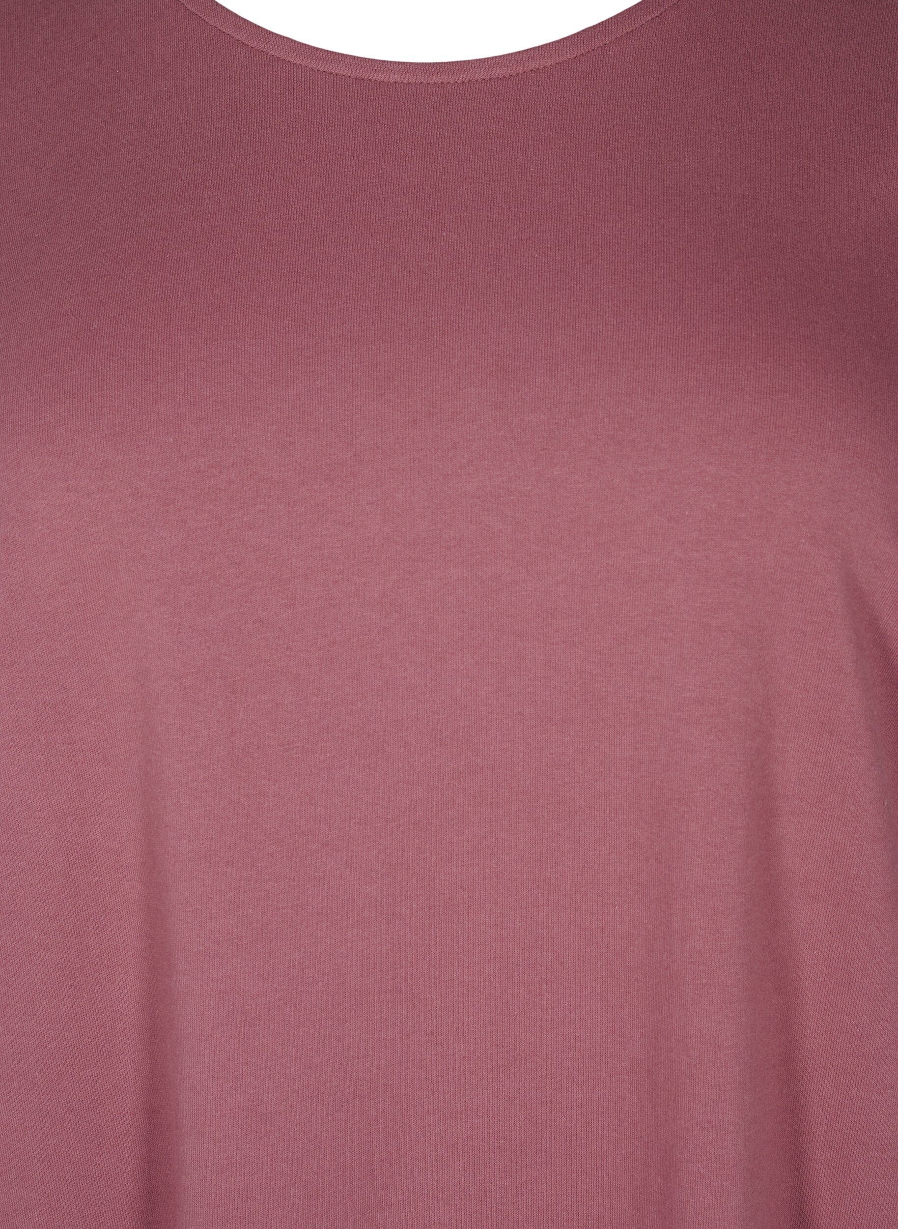 Zizzi Ballonjurk van katoen met zakken, Roze, Packshot image number 2