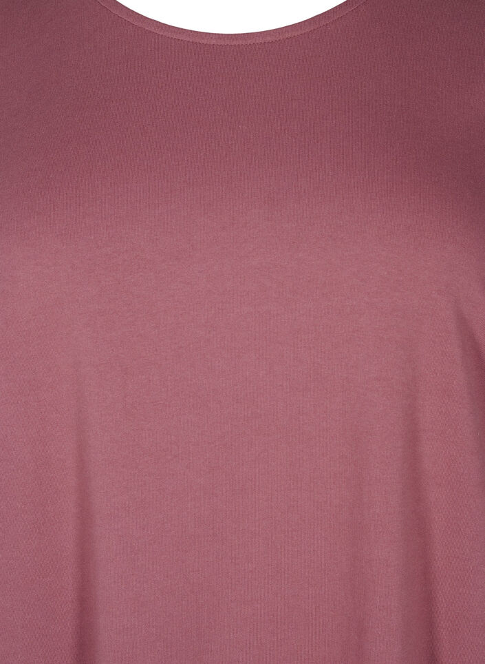 Ballonjurk van katoen met zakken, Roze, Packshot image number 2