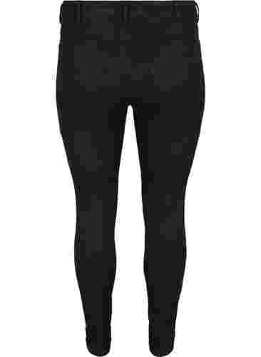 Super slim Amy jeans met hoge taille, Black, Packshot image number 1