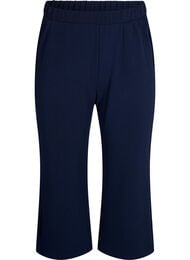 Losse broek met 7/8 lengte, Blauw