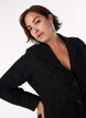 Kanten blazer met knoopsluiting, Zwart, Model image number 3