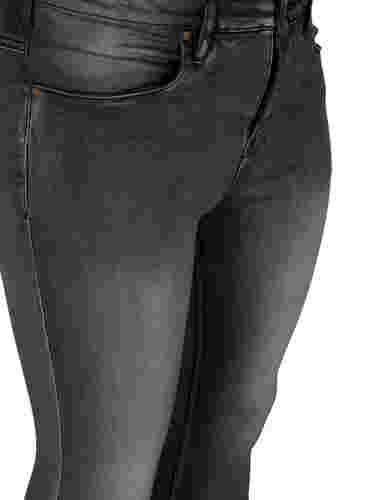 Super slim Amy jeans met hoge taille, Dark Grey Denim, Packshot image number 2